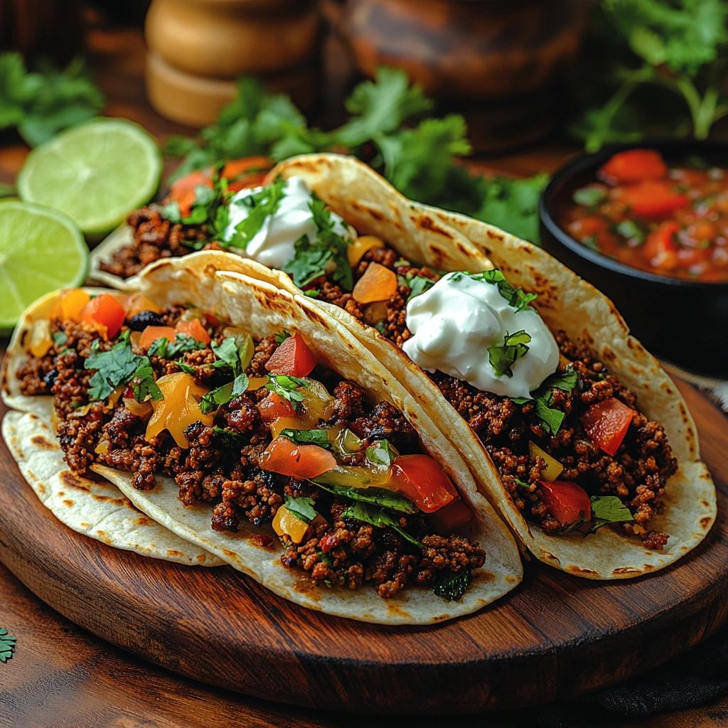 15-Minute Beef Tacos