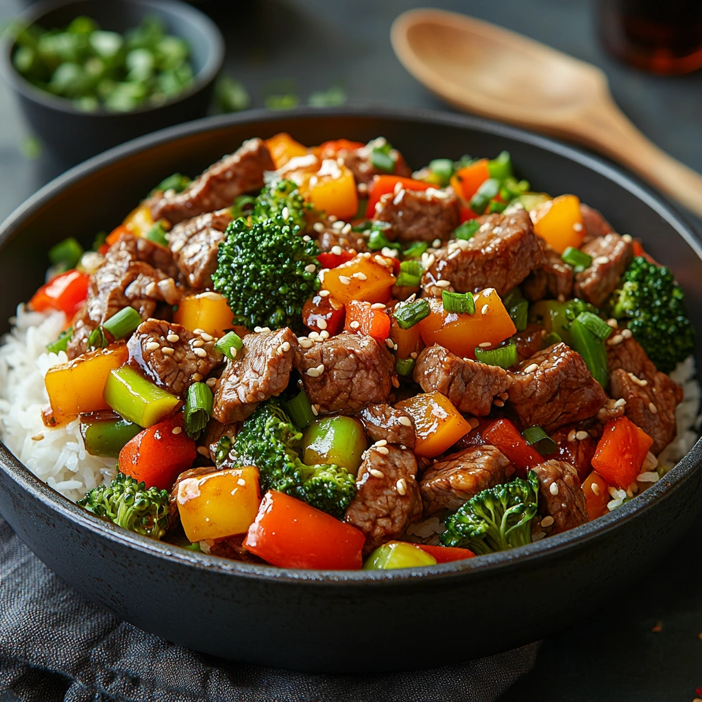 One-Pan Beef and Veggie Stir-Fry