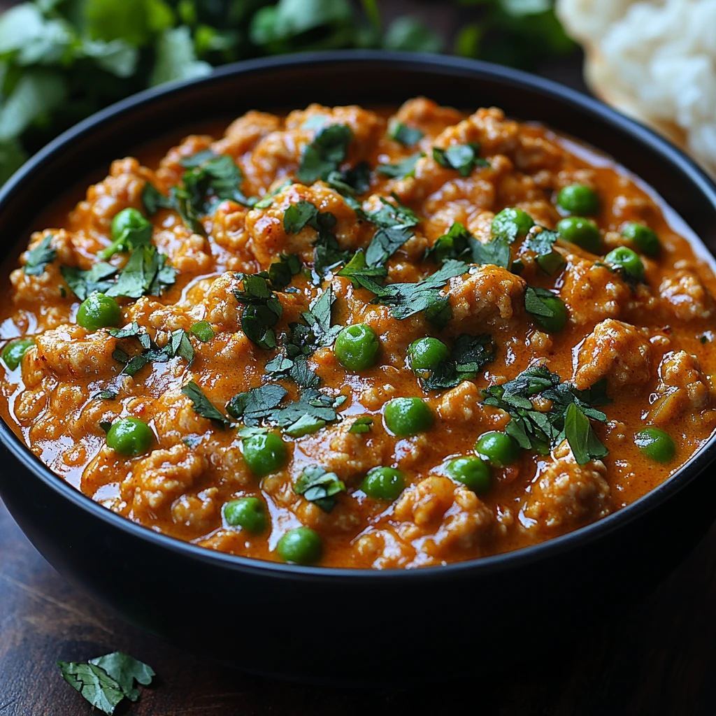 Coconut Curry Chicken Mince