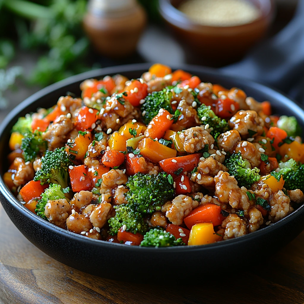 Chicken Mince Stir-Fry